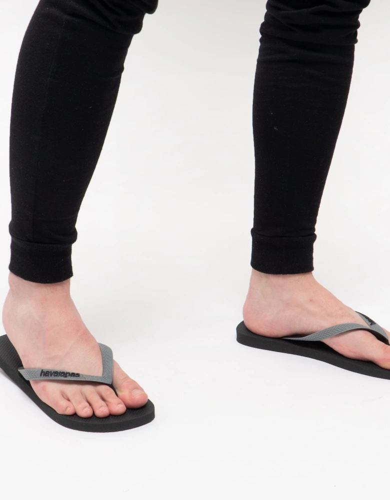 HAV TOP MIX Unisex Flip Flops Black/Steel