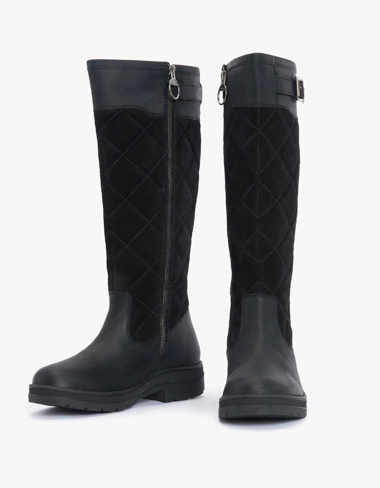 OAK Womens Waterproof Tall Boots Black