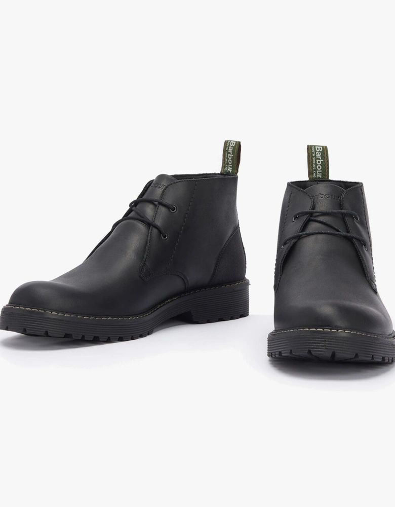 MAXWELL Mens Chukka Boots Black