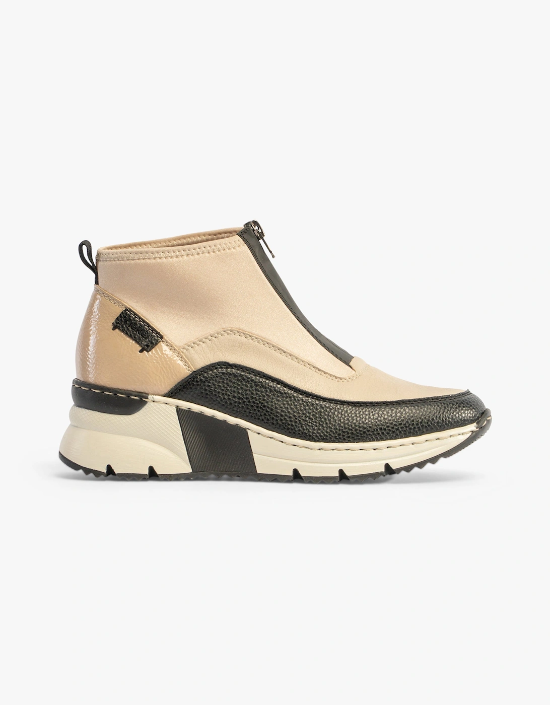 Rieker Women's Slip-On Boots in Brown Combination - Image 2