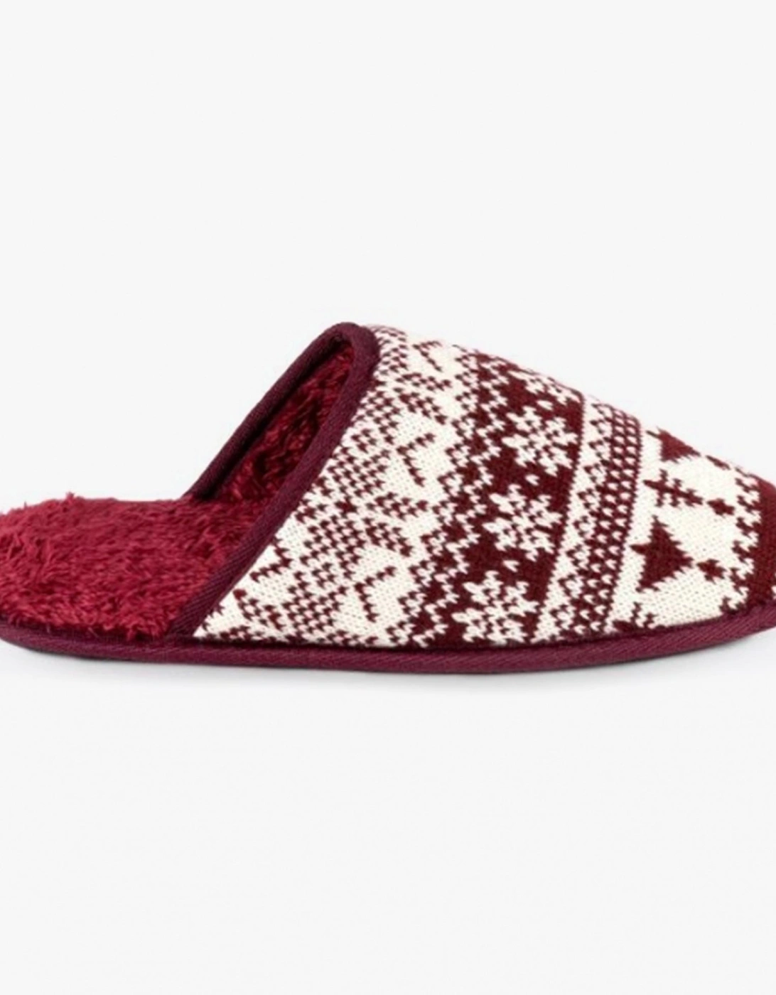 FAIR ISLE Mens Mule Slippers Multi, 7 of 6