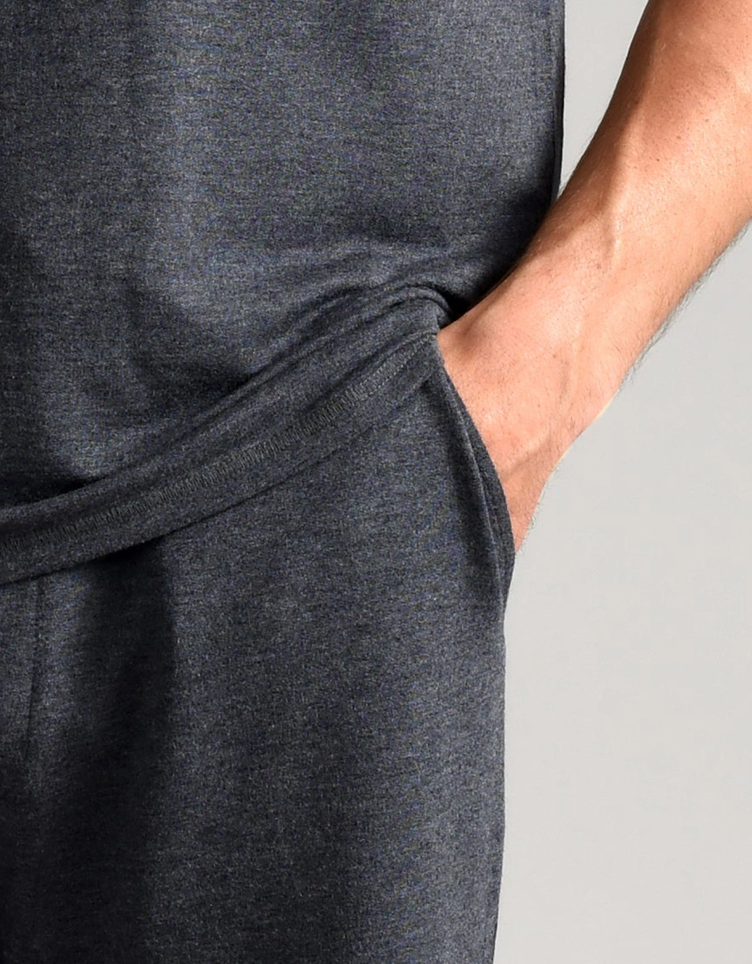 SUPER SOFT Shorts Mens Dark Grey