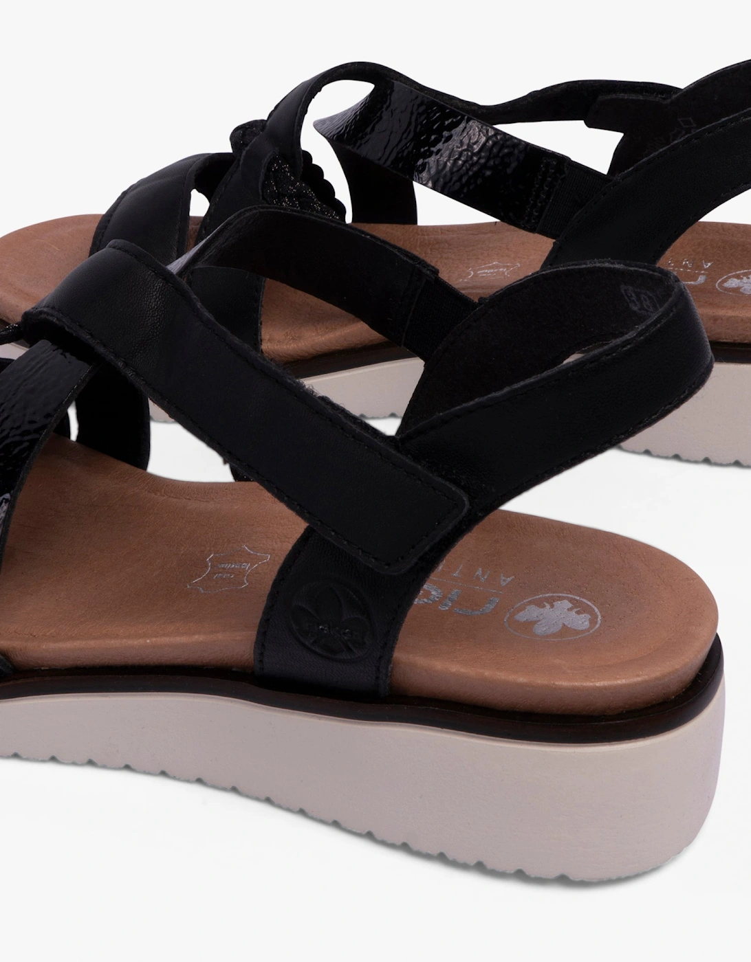 V3773-00 Womens Sandals Black