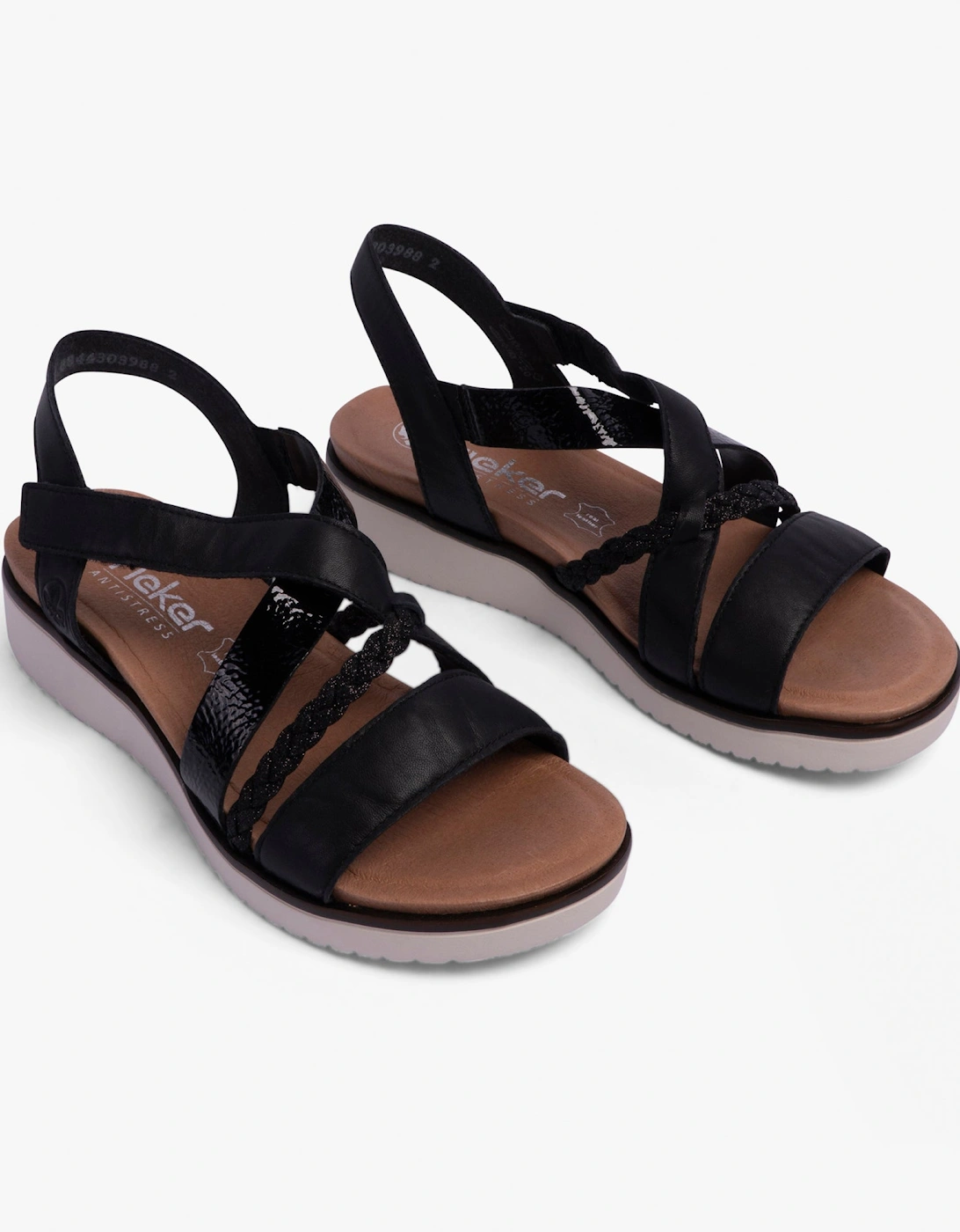 V3773-00 Womens Sandals Black