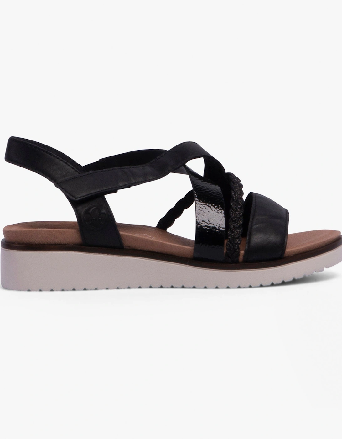 V3773-00 Womens Sandals Black, 7 of 6