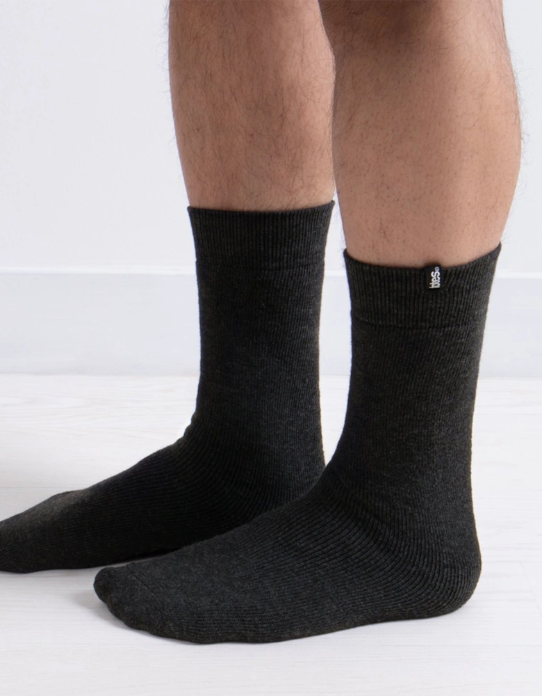 ORIGINAL Mens Twin Pack Slipper Socks Football