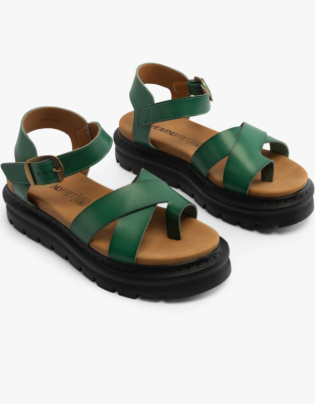 TEMPLE Womens Sandals Forest