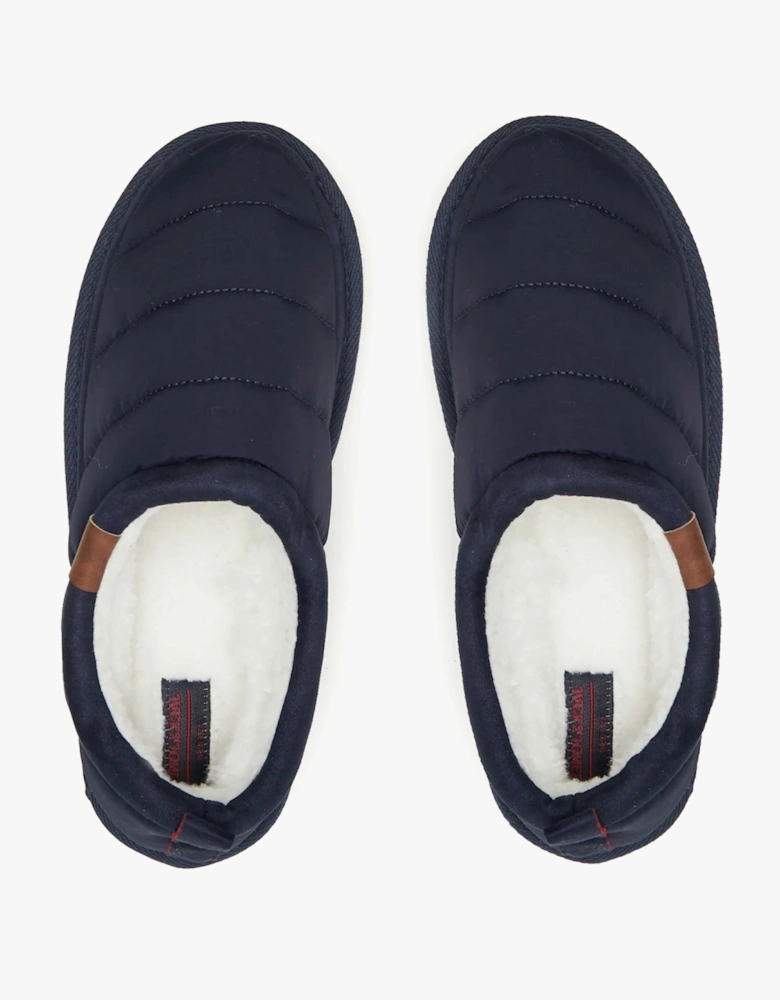 PUFF MULE Mens Mule Sandals Navy Blazer