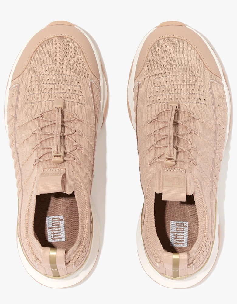 VITAMIN FF METAL-POP KNIT Womens Trainers Almond Tan/Platino