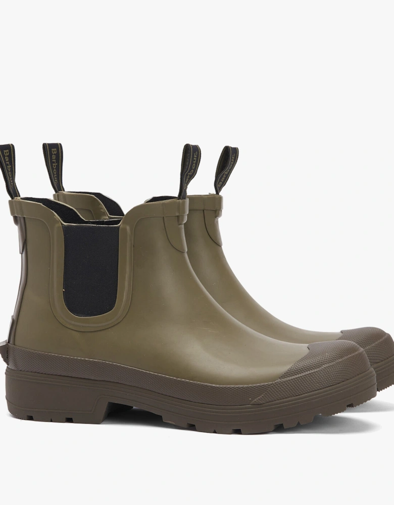 STORM Mens Chelsea Wellies Olive/Olive