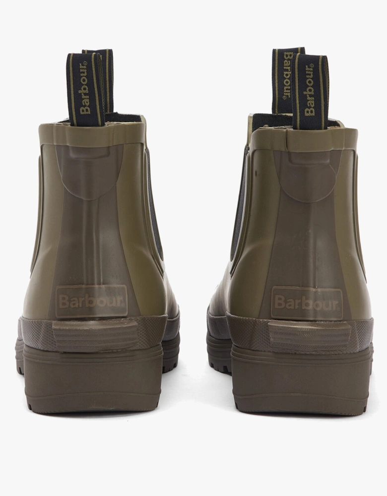 STORM Mens Chelsea Wellies Olive/Olive