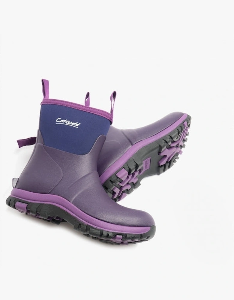 BLAZE Womens Wellington Boots Purple