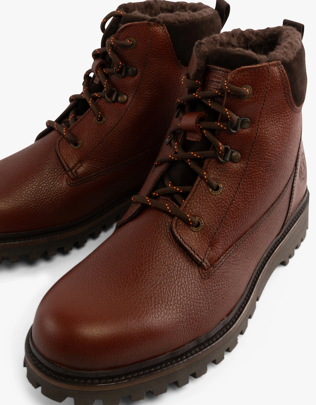 STORR Mens Derby Boots Conker