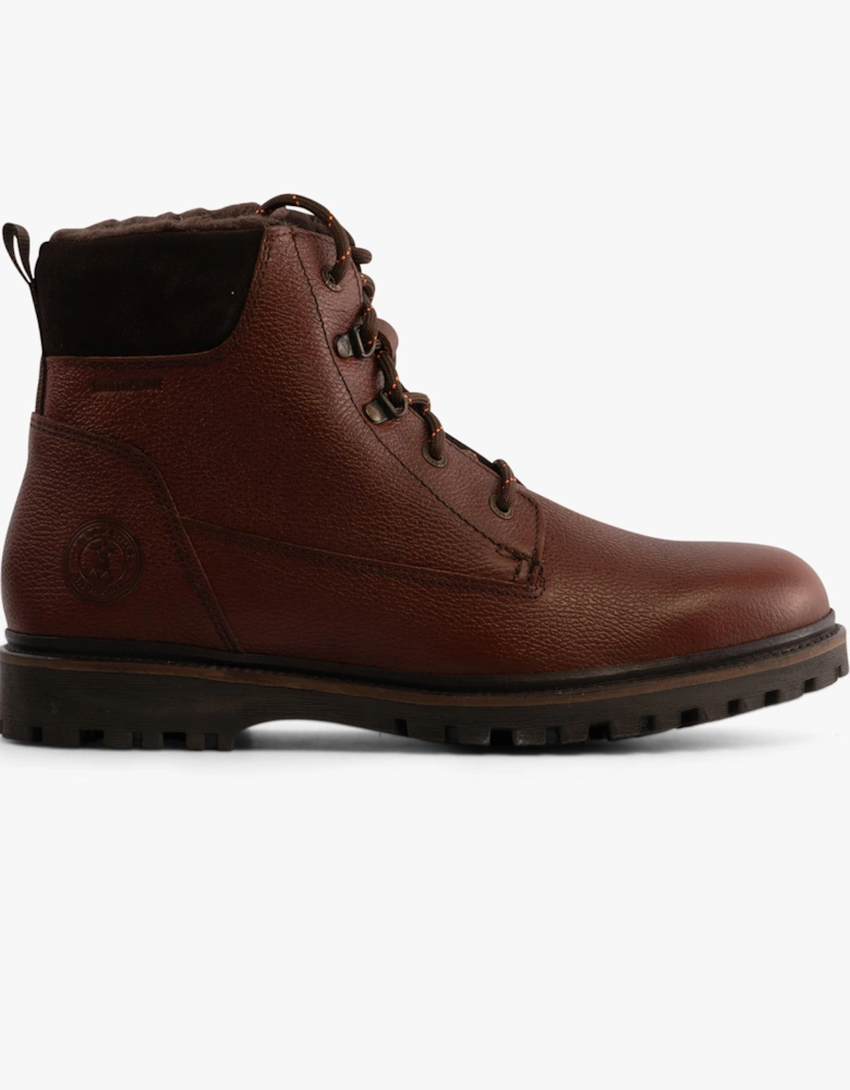 STORR Mens Derby Boots Conker