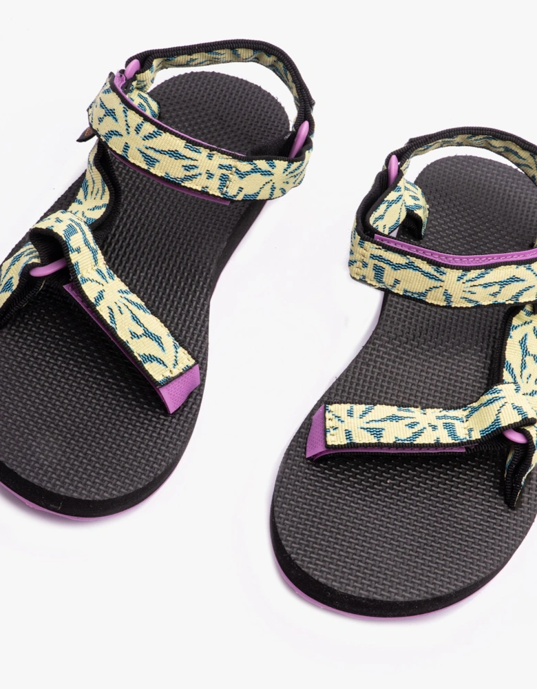 ORIGINAL UNIVERSAL Womens Sandals Beach Floral Wild Lime