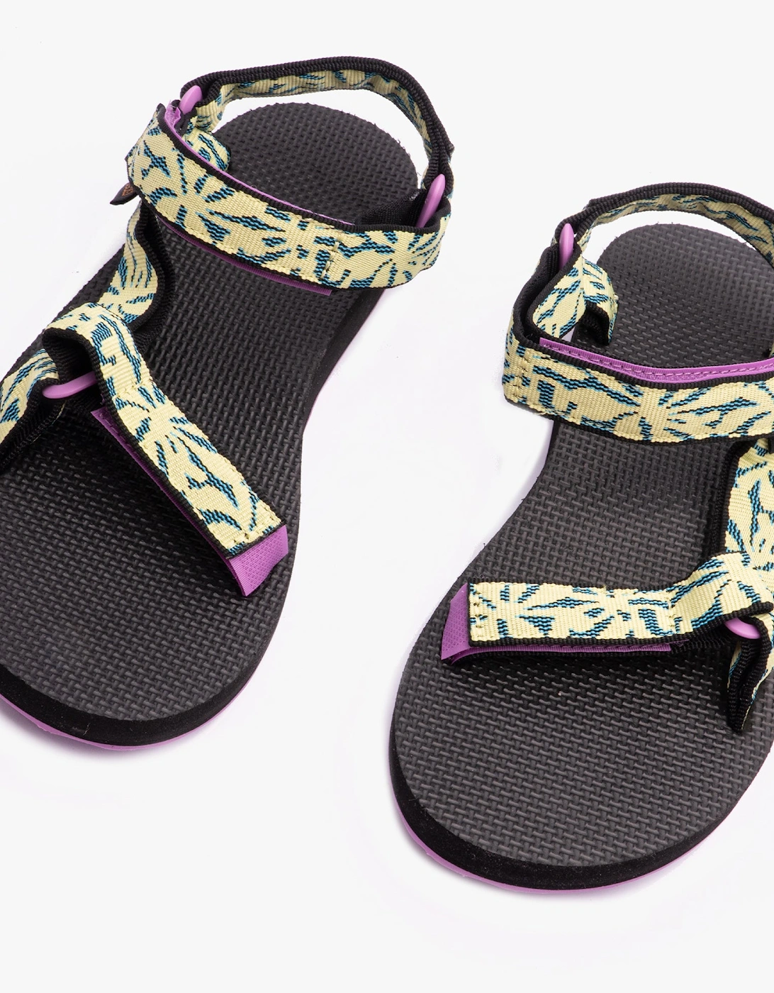 ORIGINAL UNIVERSAL Womens Sandals Beach Floral Wild Lime