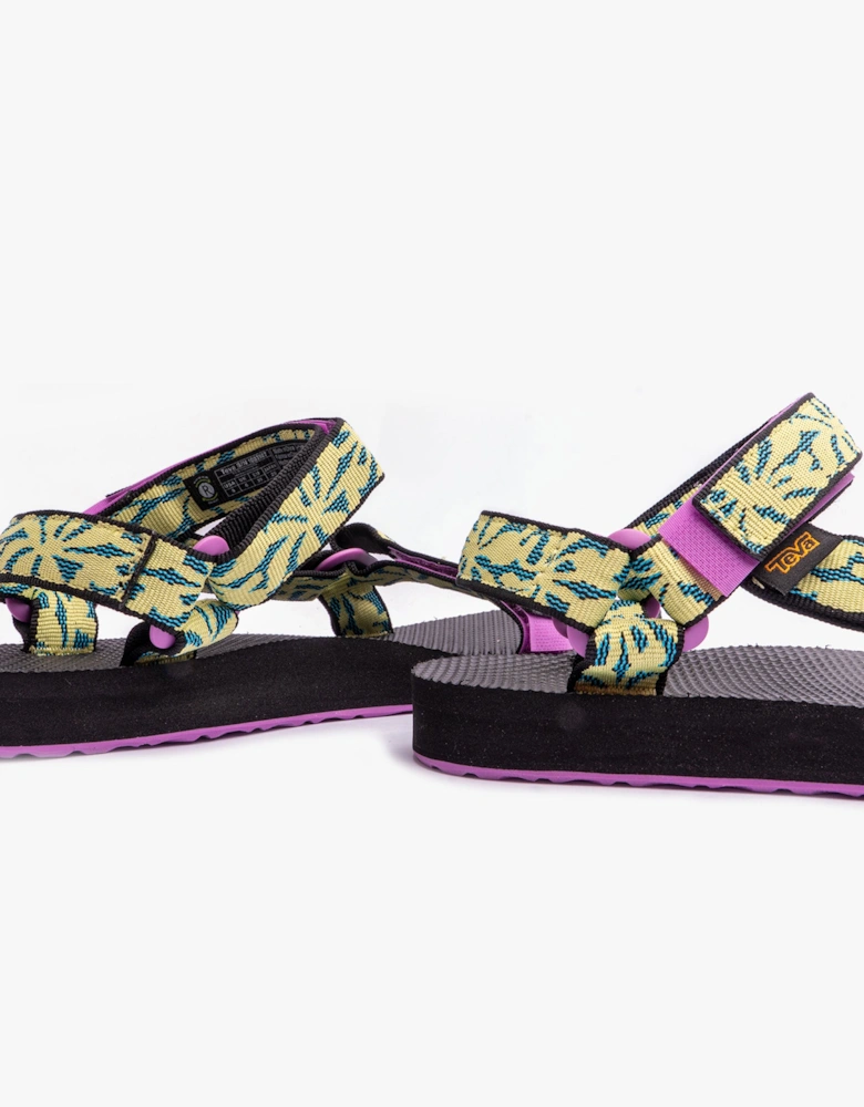 ORIGINAL UNIVERSAL Womens Sandals Beach Floral Wild Lime