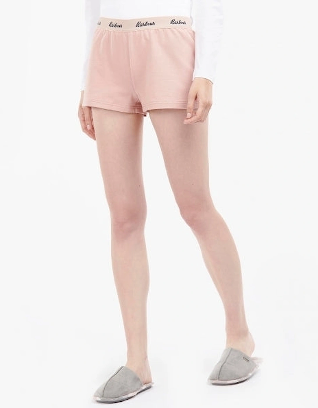 SADIE Womens Lounge Shorts Rose Tan, 6 of 5