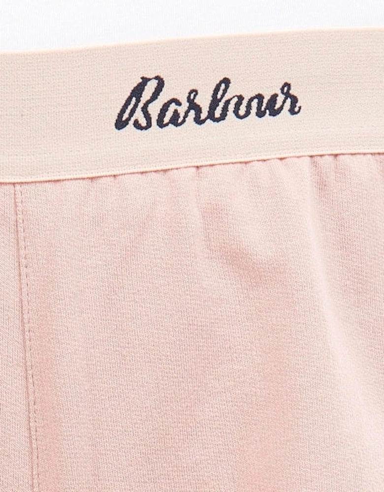 SADIE Womens Lounge Shorts Rose Tan