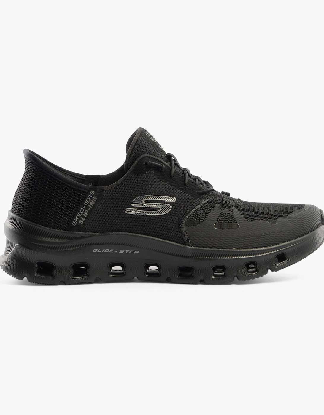 Women's Skechers 150420/Bbk Glide-Step Pro Womens Trainers Black - Size, 4