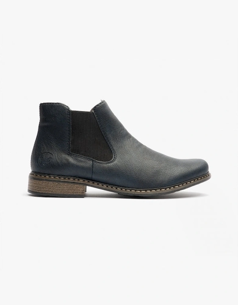 Z4994-14 Womens Chelsea Boots Blue