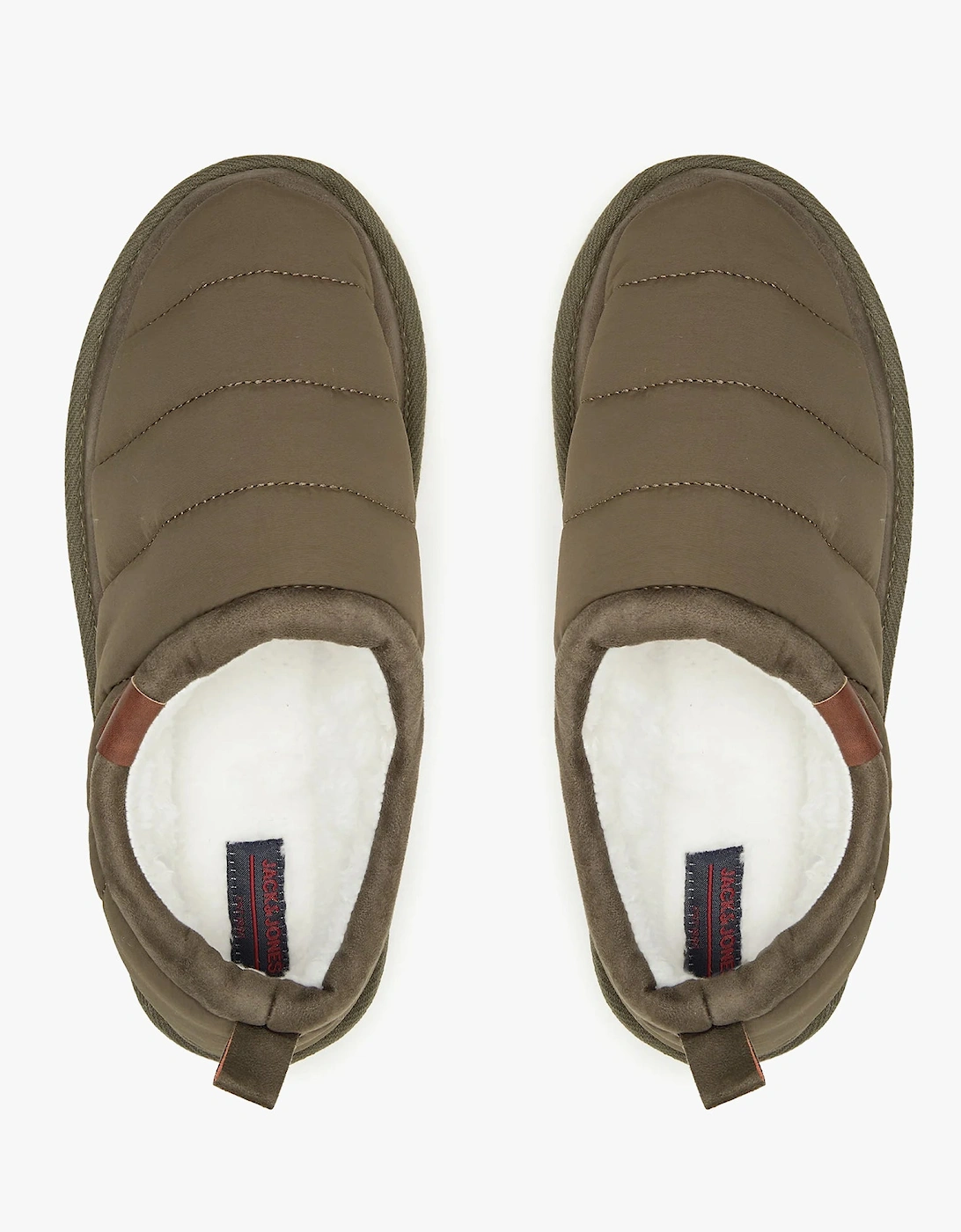 PUFF MULE Mens Mule Sandals Dark Olive