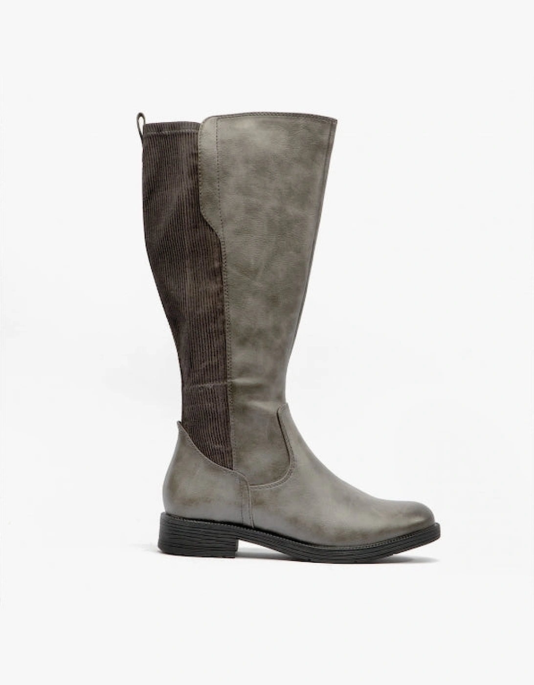 Women's Jana 25560-29-206 Womens Tall Boots Graphite - Grey - Size: 4