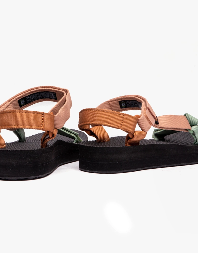 MIDFORM UNIVERSAL Womens Sandals Clay Multi