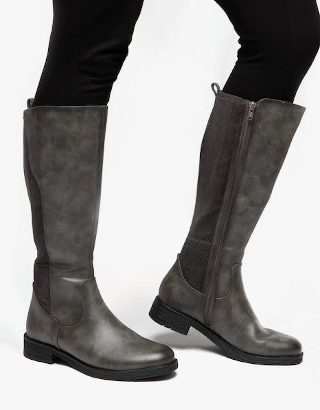 25560-29-206 Womens Tall Boots Graphite