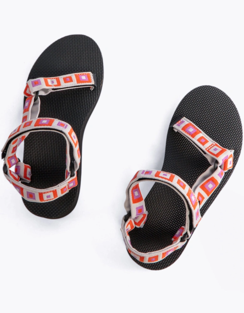 MIDFORM UNIVERSAL Womens Sandals Retro Squares Explore