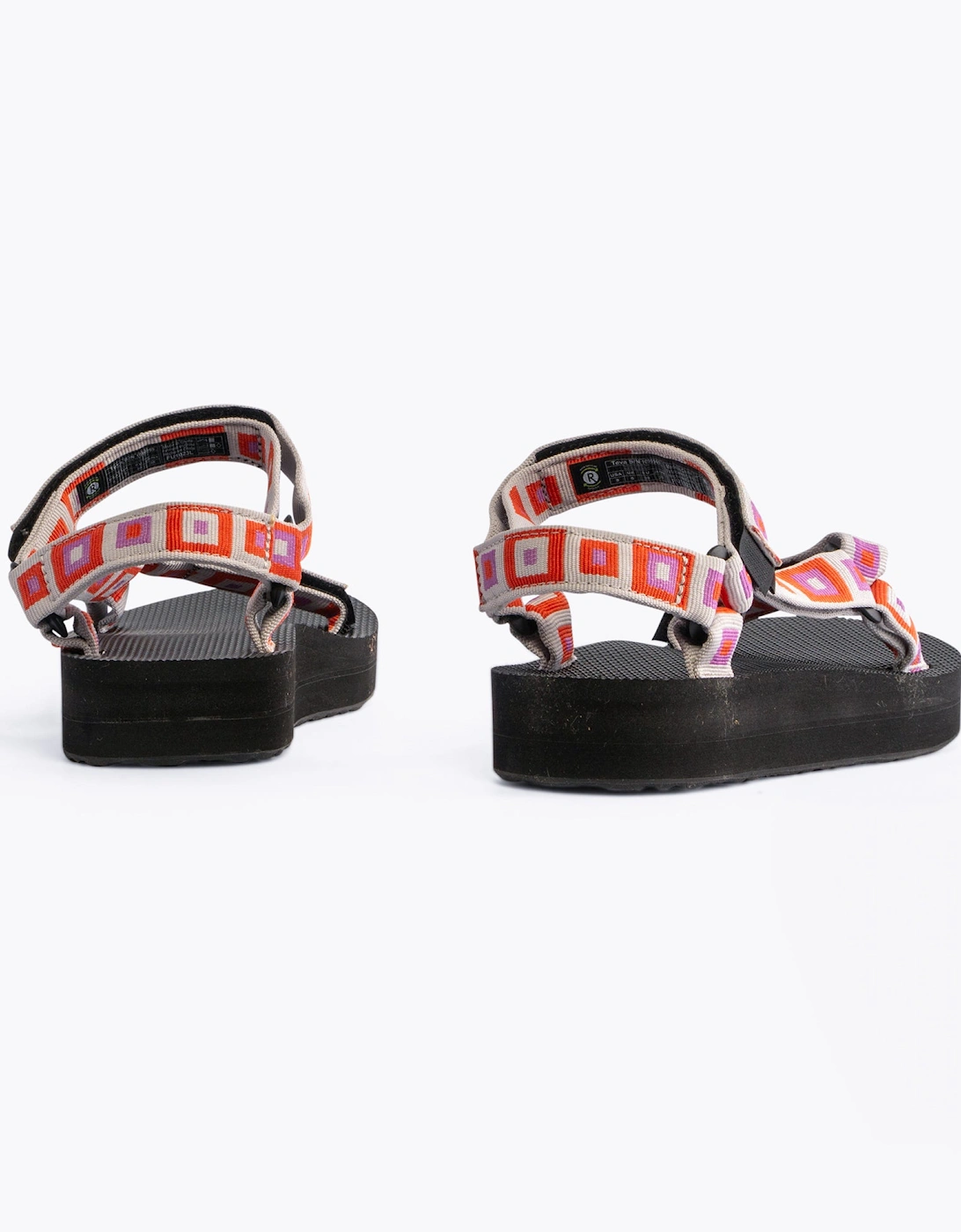 MIDFORM UNIVERSAL Womens Sandals Retro Squares Explore