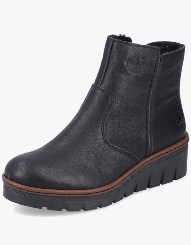 X9165-00 Womens Ankle Boots Black