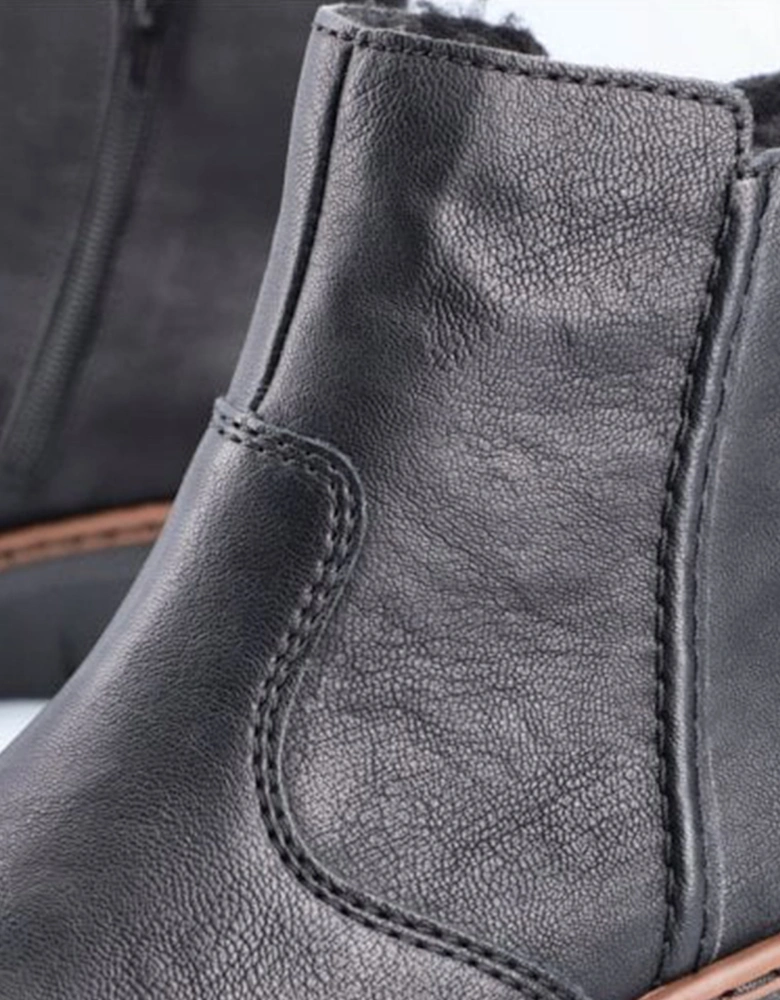 X9165-00 Womens Ankle Boots Black
