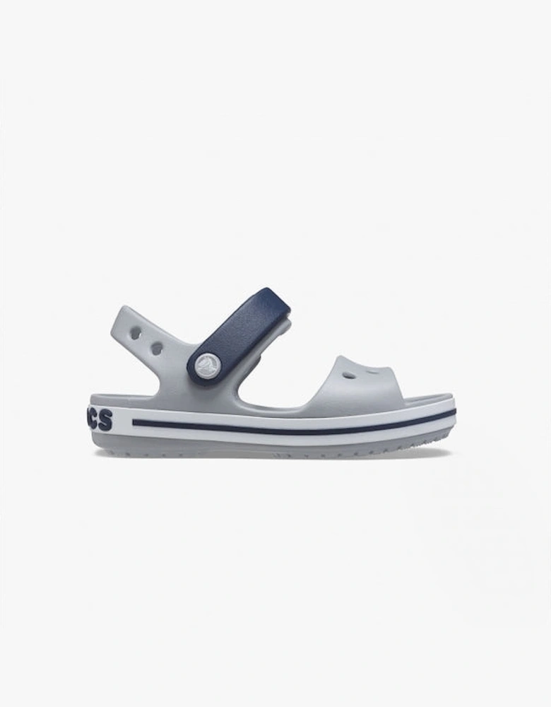 12856-01U CROCBAND SANDAL Kids Sandals Light Grey/Navy