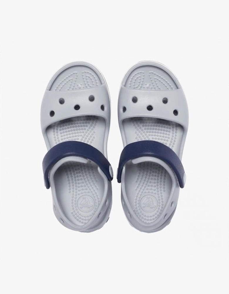 12856-01U CROCBAND SANDAL Kids Sandals Light Grey/Navy