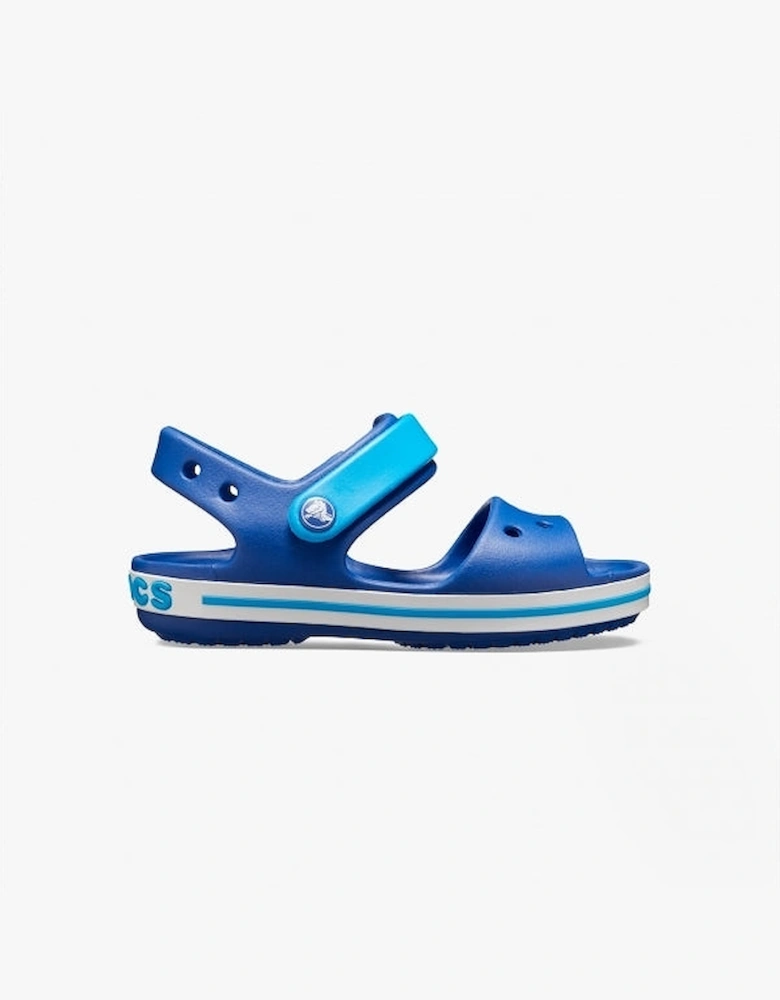 12856-4BX CROCBAND SANDAL Kids Sandals Cerulean Blue/Ocean