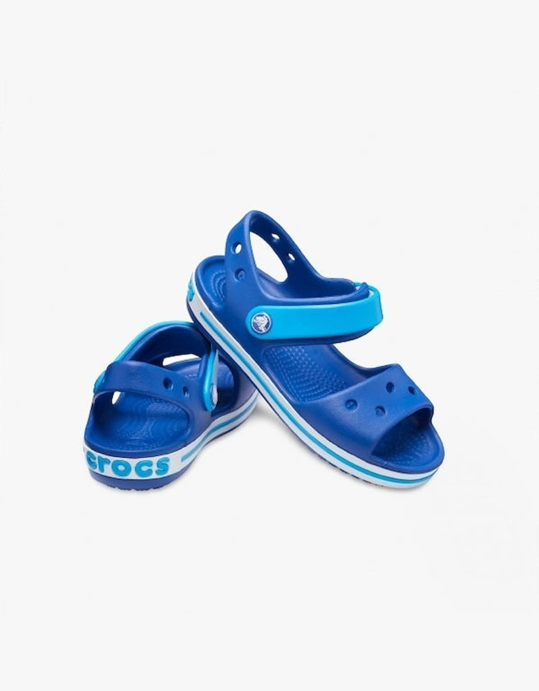 12856-4BX CROCBAND SANDAL Kids Sandals Cerulean Blue/Ocean