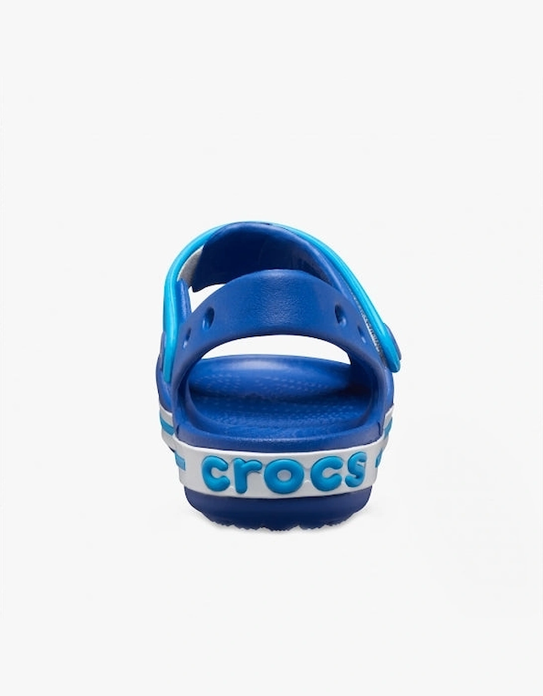 12856-4BX CROCBAND SANDAL Kids Sandals Cerulean Blue/Ocean