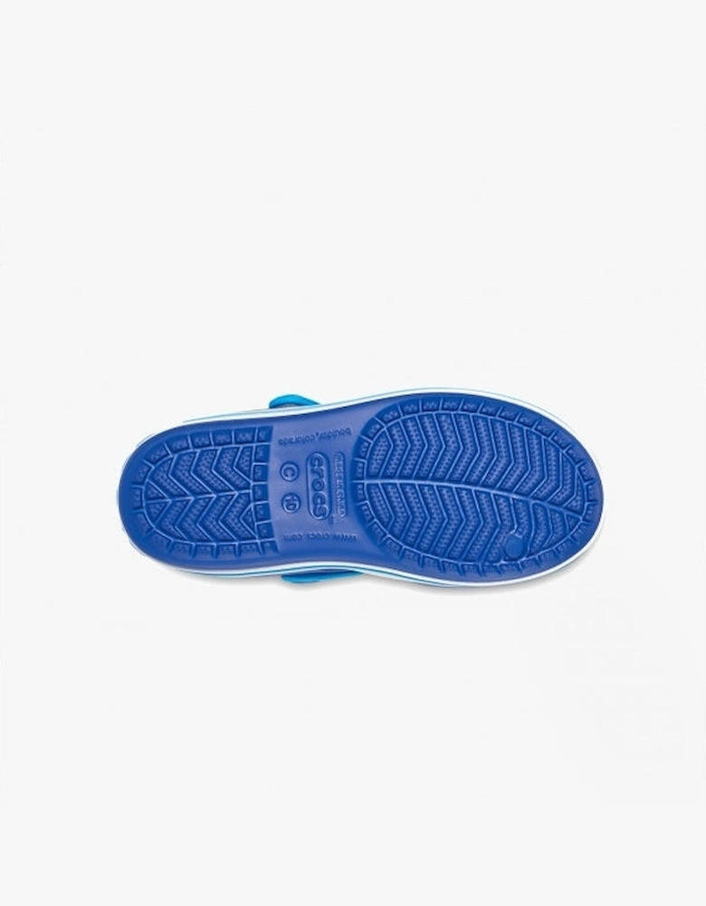 12856-4BX CROCBAND SANDAL Kids Sandals Cerulean Blue/Ocean