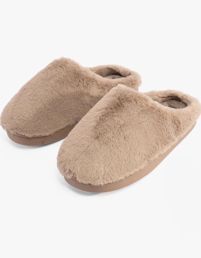 Jo & Joe CANDICE Womens Slippers Mink