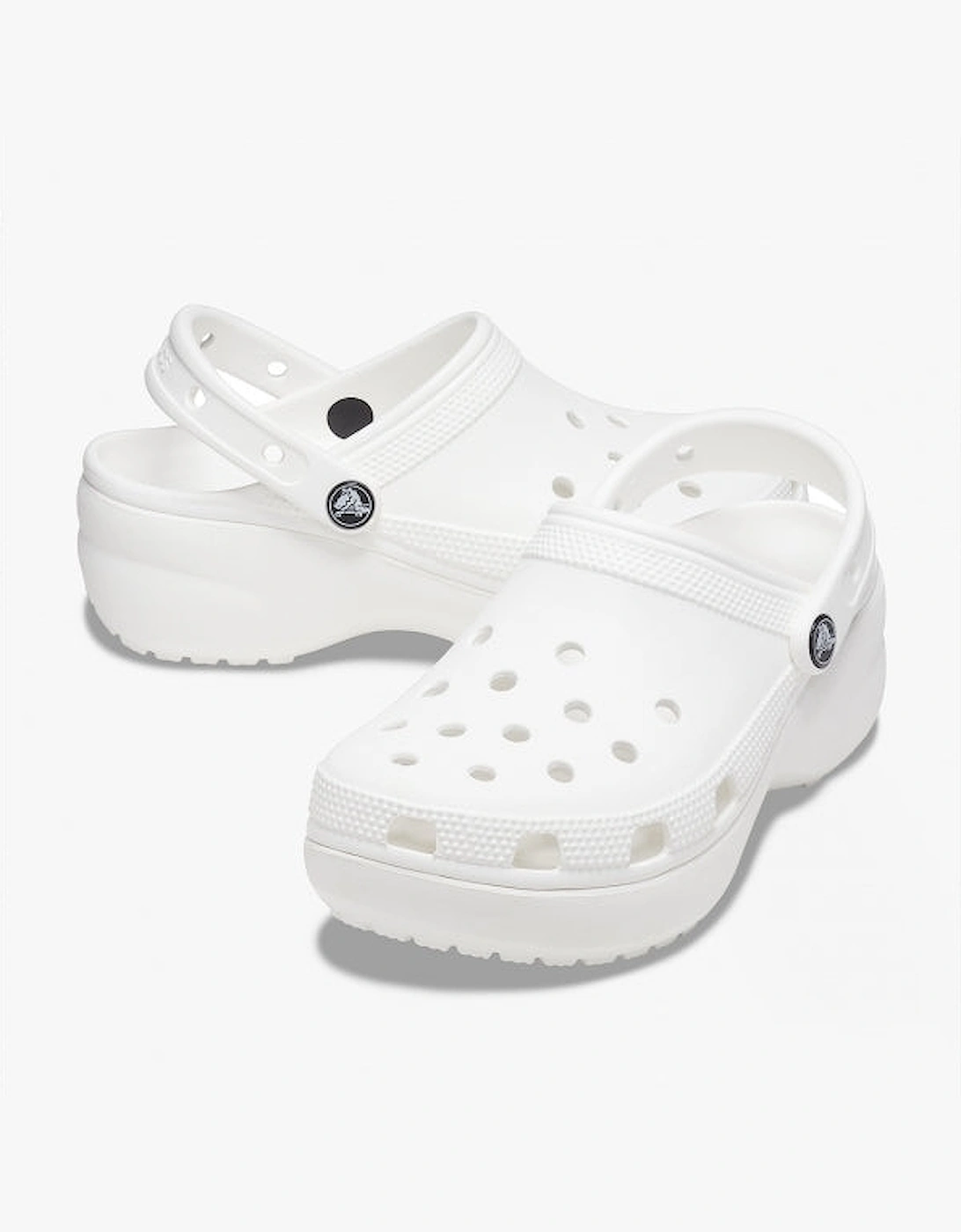 206750-100 CLASSIC PLATFORM CLOG Womens Clogs White