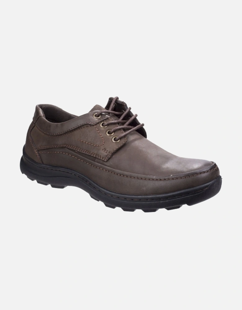 Fleet & Foster LUXOR Mens Leather Shoes Brown