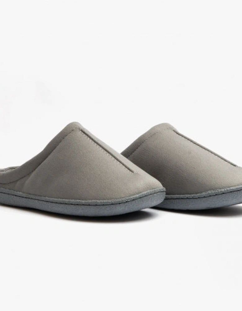 Jo & Joe CLIFF Mens Mule Slippers Grey