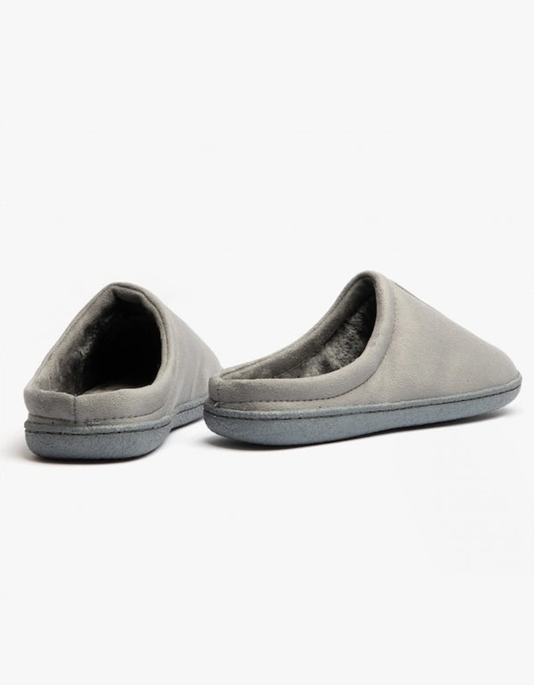 Jo & Joe CLIFF Mens Mule Slippers Grey