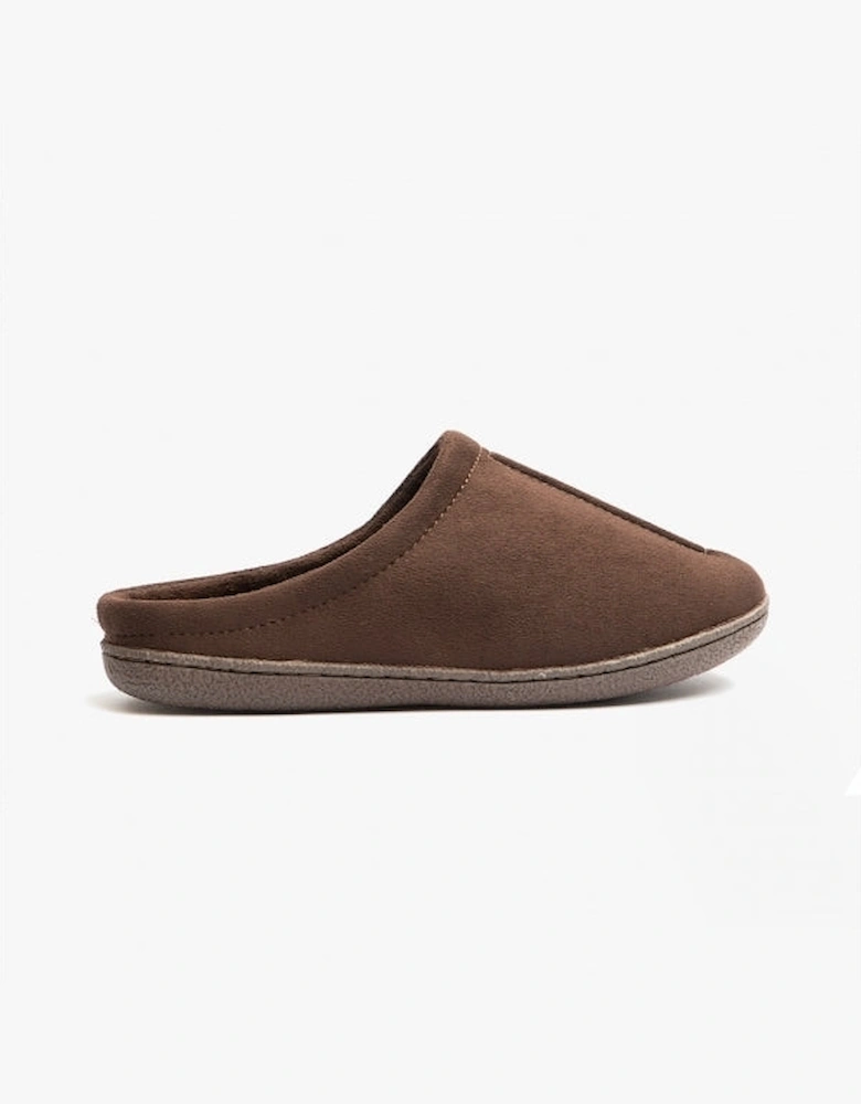 Jo & Joe CLIFF Mens Mule Slippers Brown