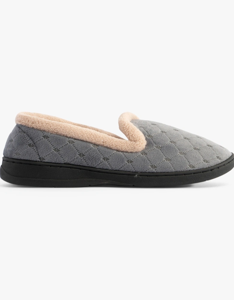 Jo & Joe ISLA Womens Slippers Grey