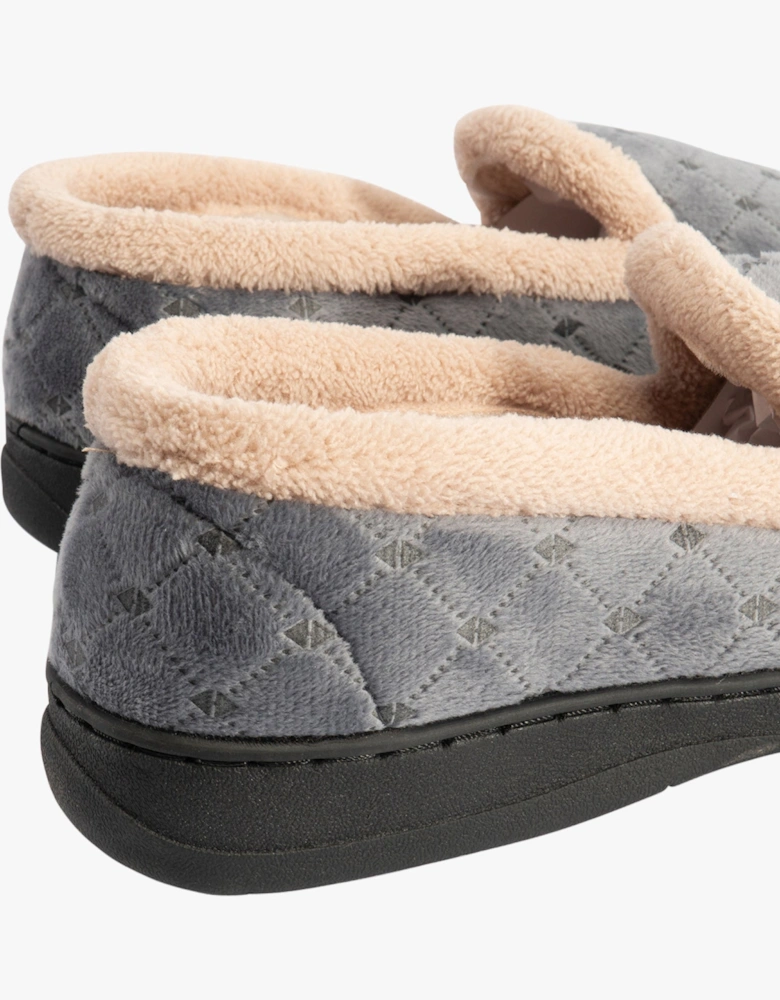 Jo & Joe ISLA Womens Slippers Grey