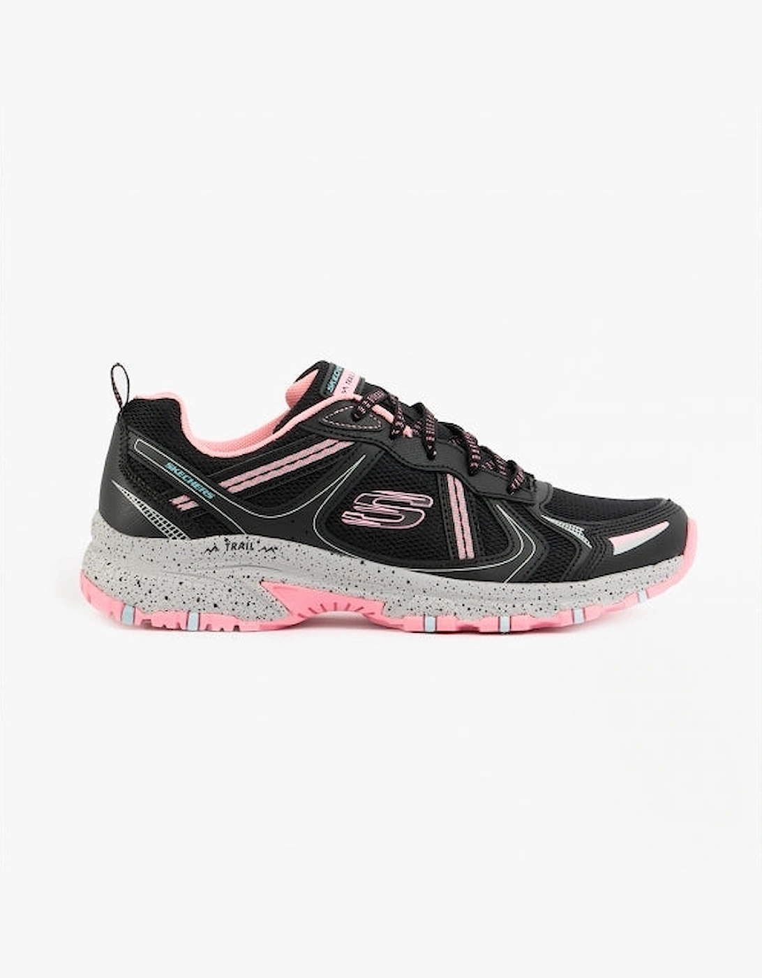 149820/BKHP HILLCREST VAST ADVENTURE Womens Trainers Black/Hot Pink, 7 of 6