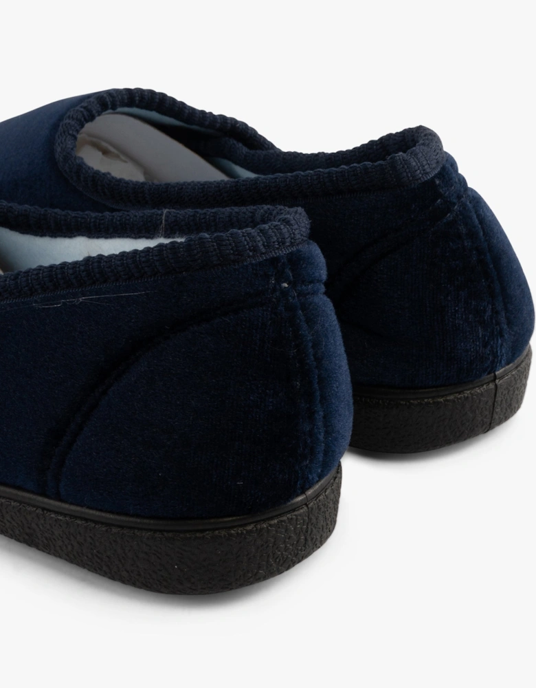 Jo & Joe IDA Womens Full Slippers Navy