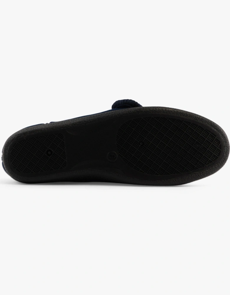 Jo & Joe IDA Womens Full Slippers Navy